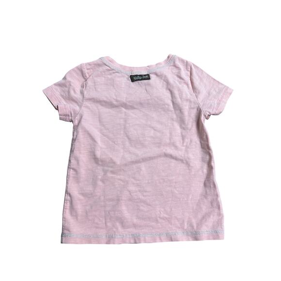 Matilda Jane Girls Size 4 Tee – Pink Floral Wreath “Believe in Your Dreams” - Picture 4 of 4